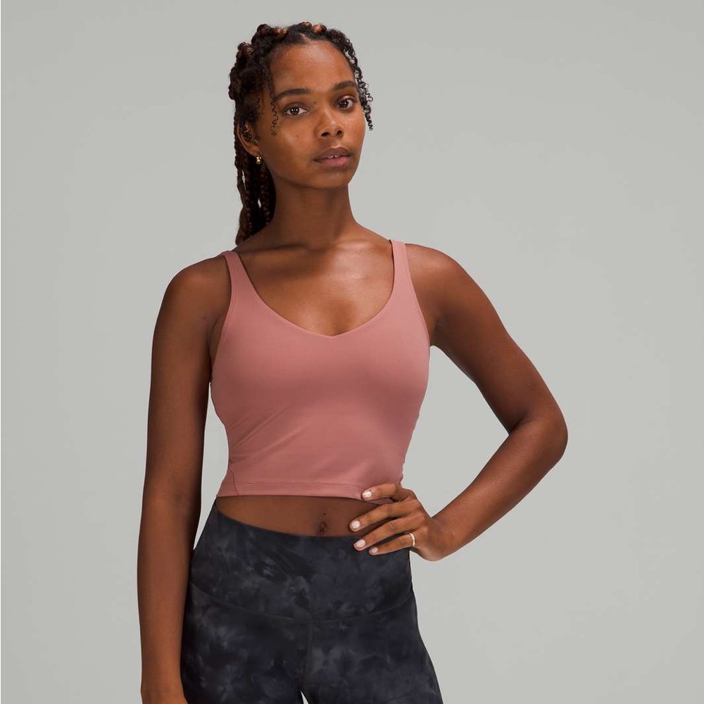 Lululemon Align Tank Sports Bra Spiced Chai Top